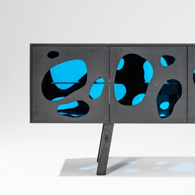 Exclusivo aparador Aquario cabinet de BD Barcelona en Moises Showroom