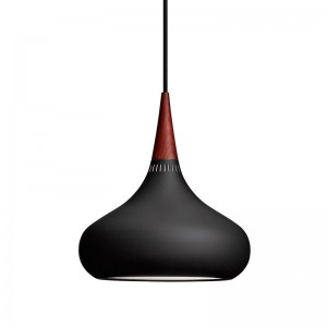 Lámpara de suspensión Orient P1 marca Fritz Hansen black