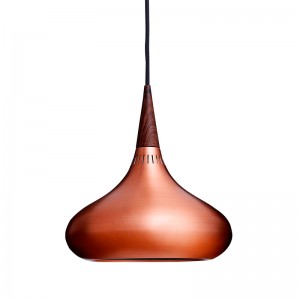 Lámpara de suspensión Orient P1 marca Fritz Hansen copper