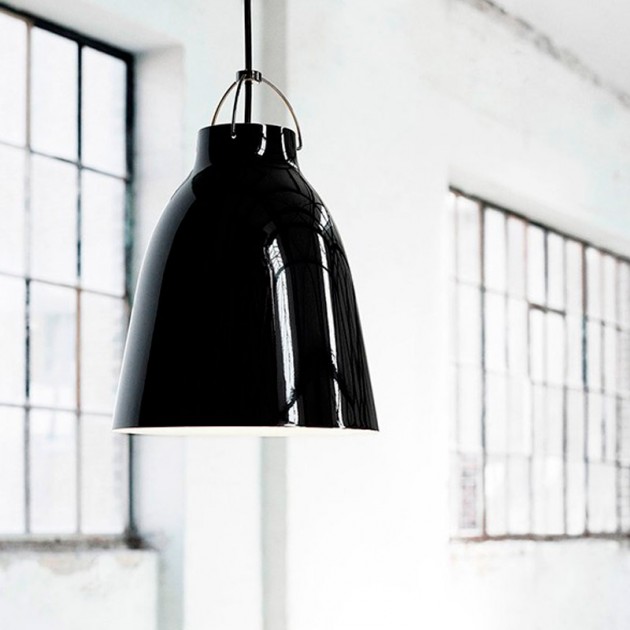 Lámpara Caravaggio P3 color BlackBlack en ambiente de Fritz Hansen