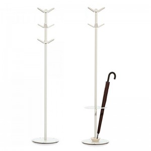 Perchero y perchero-paragüero Mobles 114 Bambú color blanco