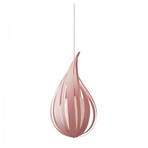 Lámpara Luzifer Raindrop SG color rosa palo