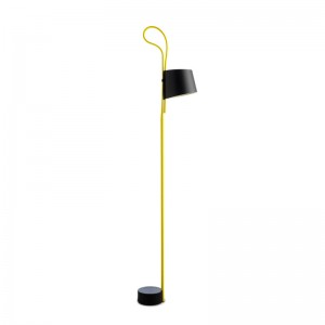 Lámpara de pie Rope Trick amarillo de HAY en Moises Showroom
