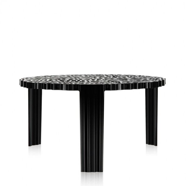 mesa baja T- Table Kartell negra