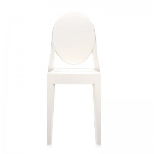 comprar silla Victoria Ghost Kartell blanco brillante