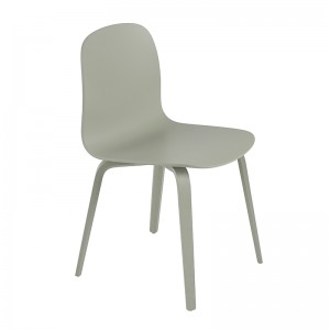 Silla Visu chair base madera color dusty green de Muuto en Moises Showroom