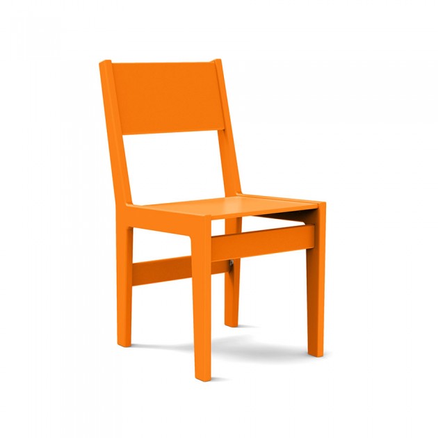 silla comedor T81 naranja Loll designs
