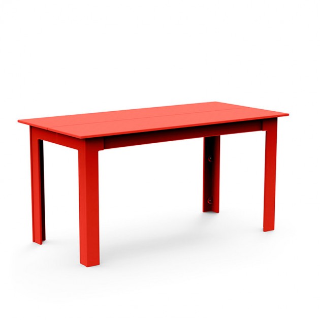 mesa comedor Fresh Air Loll designs roja largo 157