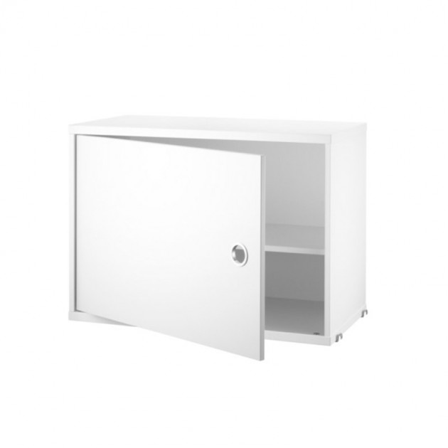 String system cabinet blanco puerta batiente