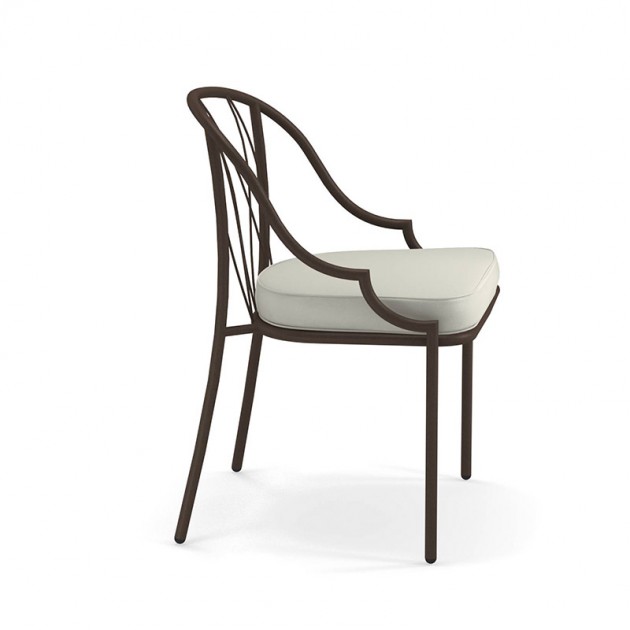 perfil silla Como de exterior Emu hierro antiguo