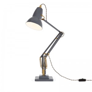 lámpara Original 1227 brass desk lamp Anglepoise Elephant grey