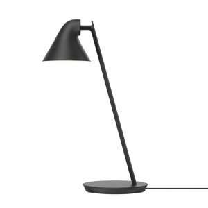 Lámpara de mesa NJP mini negra de Louis Poulsen