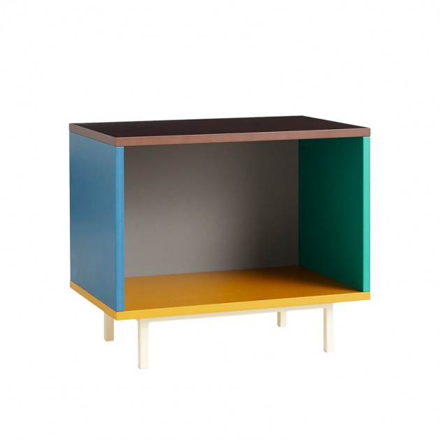Colour Cabinet S base multicolor de suelo HAY