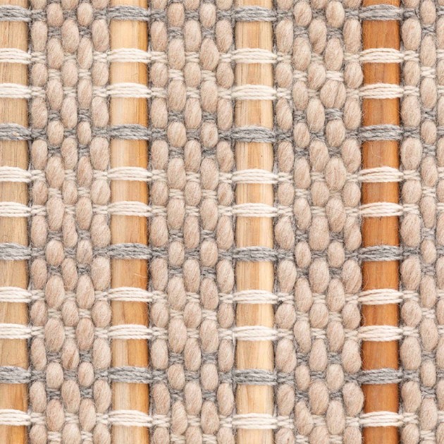 Detalle alfombra Goz beige de Gan Rugs