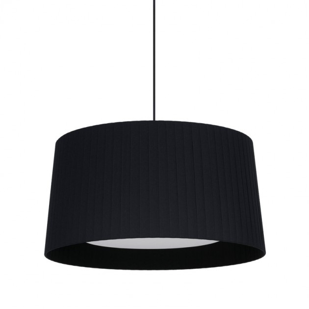 Lámpara suspensión GT6 color negro apagada de Santa&Cole