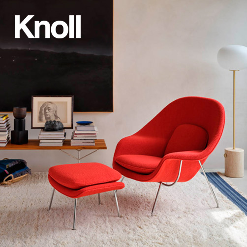 Knoll, muebles, sillas, butacas y exterior. Diseños contemporáneos para hogar, instalación y oficinas. Venta online de Knoll en Moises Showroom.